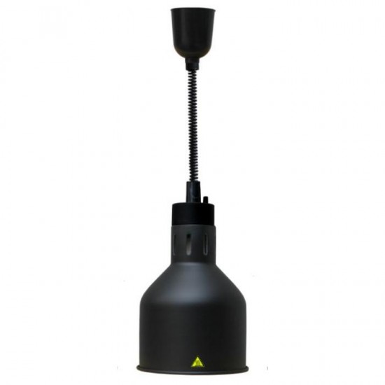 Lampe Chauffante Noire H600 Inox Combisteel 7455.1800 - mondialchr.com