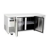 Table réfrigérée compacte négative 3 portes 470 L sans dosseret Atosa