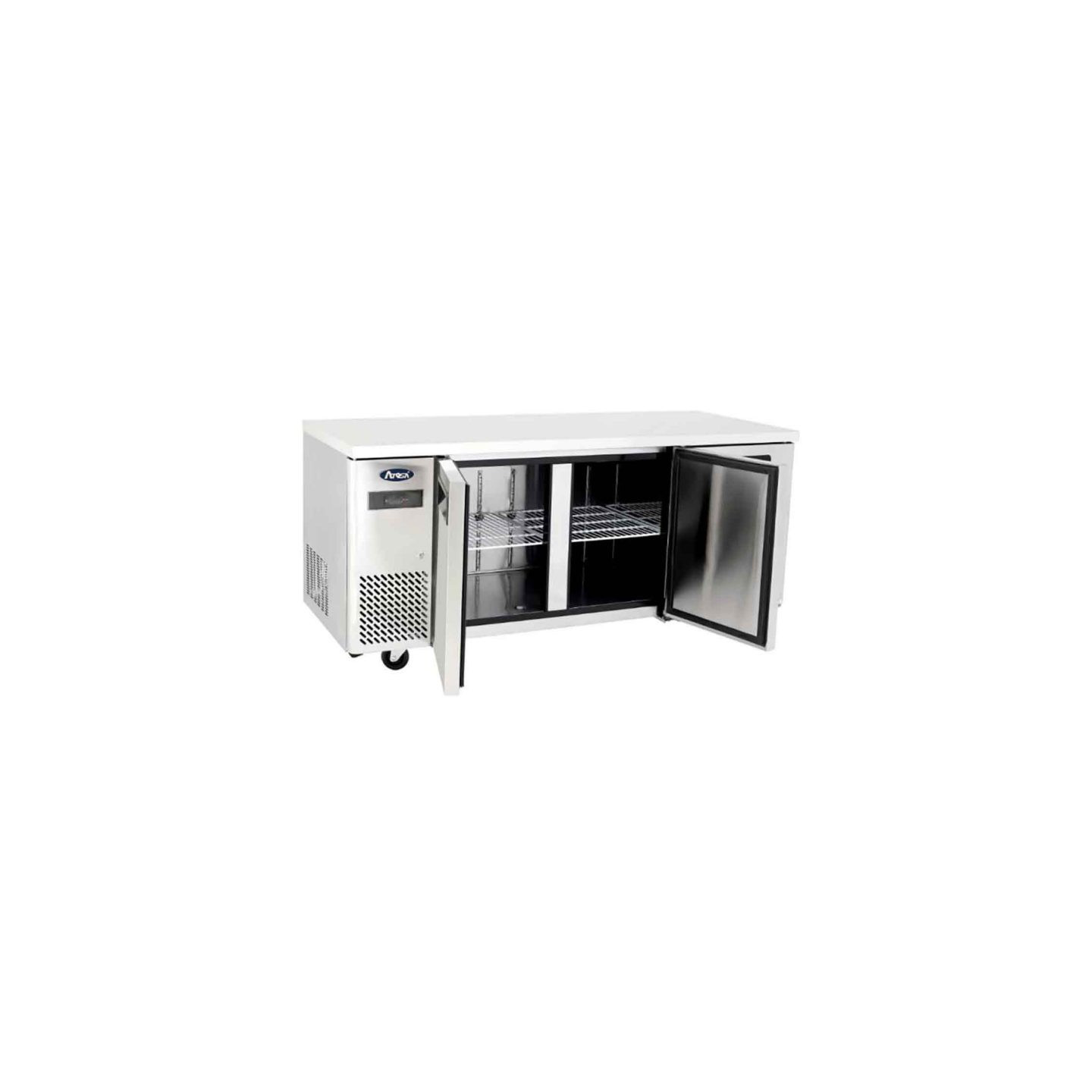 Table réfrigérée compacte négative 3 portes 470 L sans dosseret Atosa