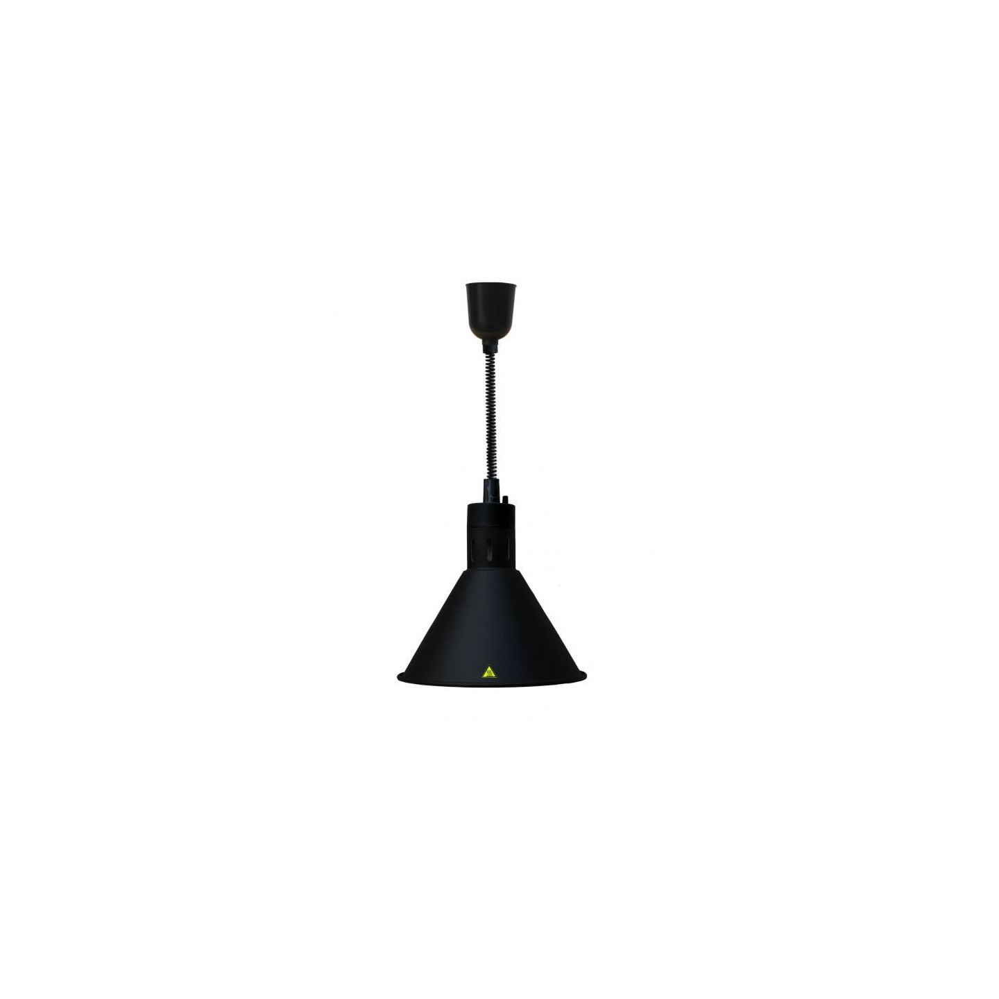Lampe Chauffante Noire H600 Inox Combisteel 7455.1810 - mondialchr.com