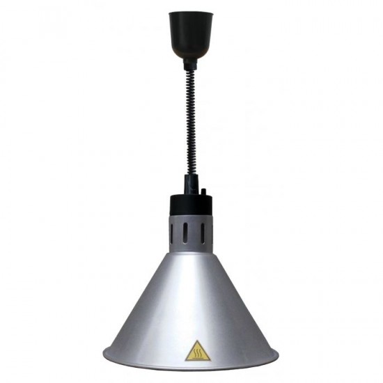 Lampe Chauffante Argent H600 Pro Combisteel 7455.1817 - mondialchr.com