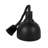 Lampe Chauffante Noire Inox Combisteel 7455.1825 - mondialchr.com