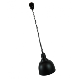 Lampe Chauffante Noire Inox Combisteel 7455.1825 - mondialchr.com