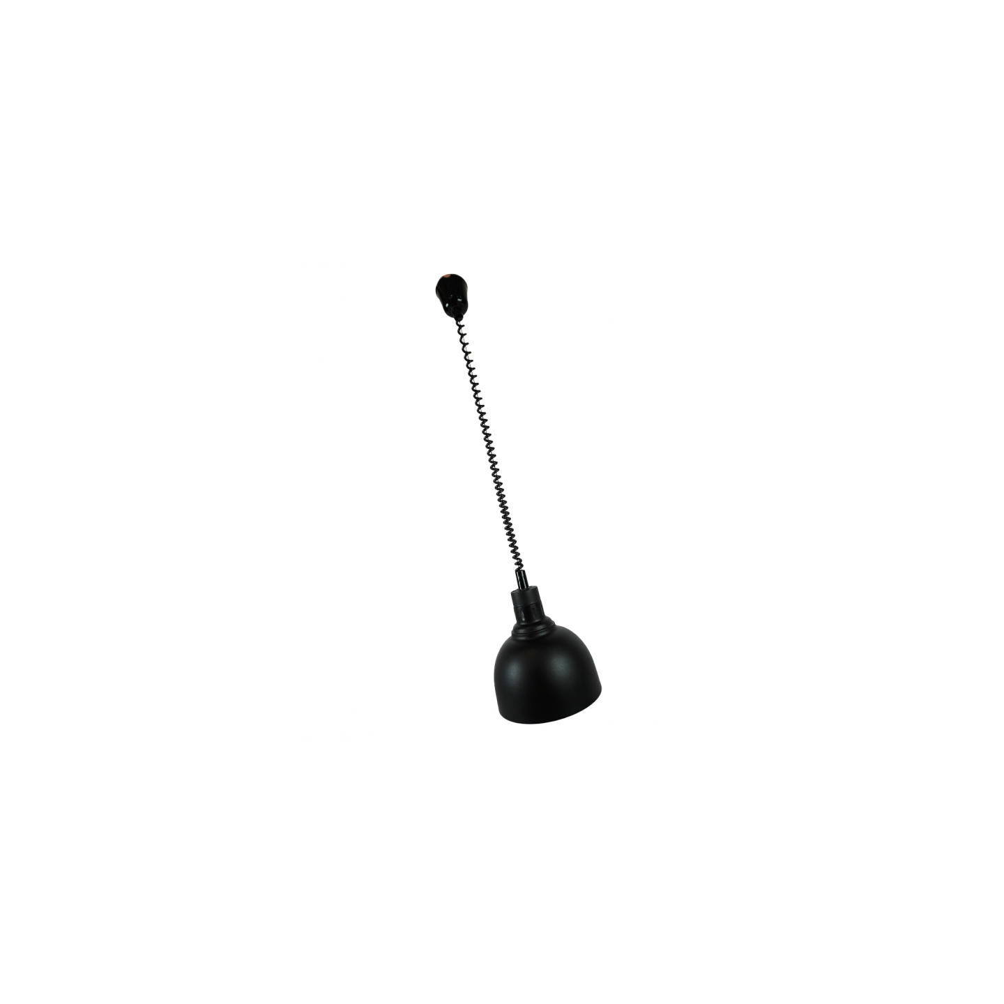Lampe Chauffante Noire Inox Combisteel 7455.1825 - mondialchr.com