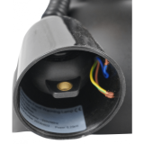 Lampe Chauffante Noire Inox Combisteel 7455.1825 - mondialchr.com
