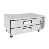 Soubassement réfrigéré positif tropicalisé 2 tiroirs 1230 mm Atosa