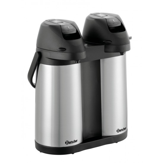 Thermos à pompe Duo 1,9L Bartscher Double usage – mondialchr.com