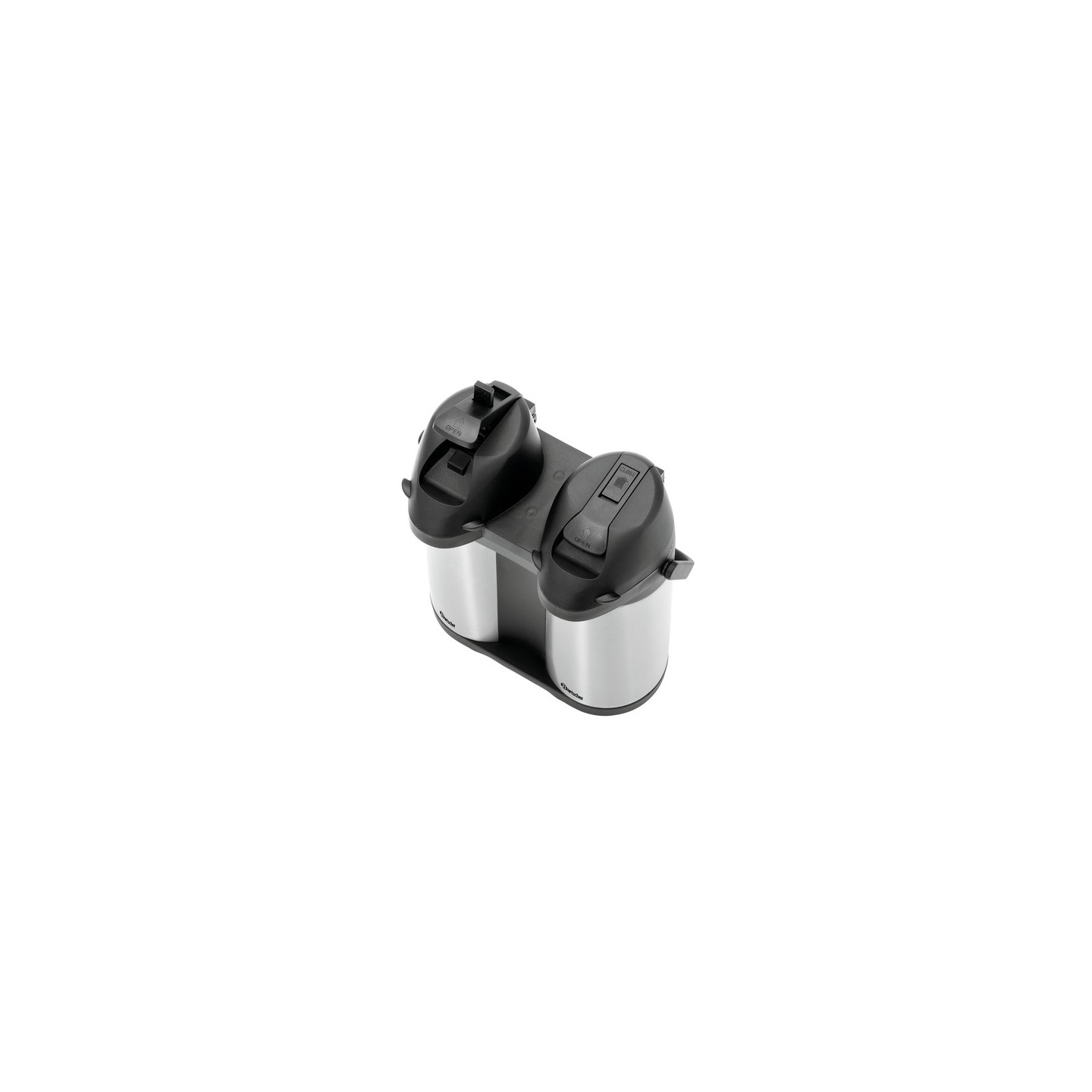 Thermos à pompe Duo 1,9L Bartscher Double usage – mondialchr.com
