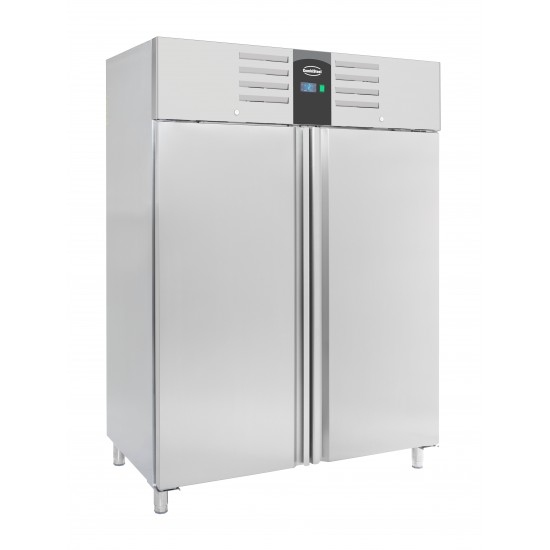 Réfrigérateur Inox 2 Portes L1480 Combisteel 7450.0074 -mondialchr.com