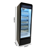 Réfrigérateur Porte en Verre Combisteel 7455.3125 - mondialchr.com
