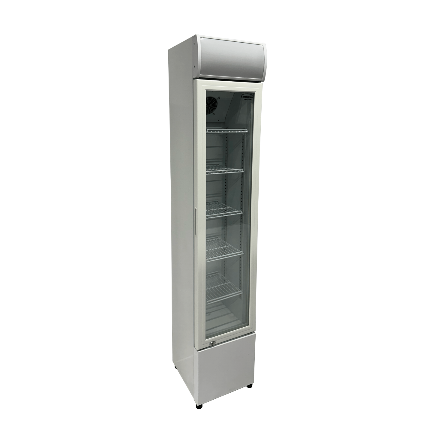 Réfrigérateur Porte en Verre Étroit Combisteel 7455.1385-mondialchr.com