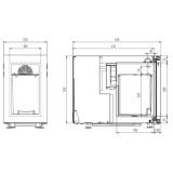 Refroidisseur de Lait Cappuccino Combisteel 7476.0136 - mondialchr.com