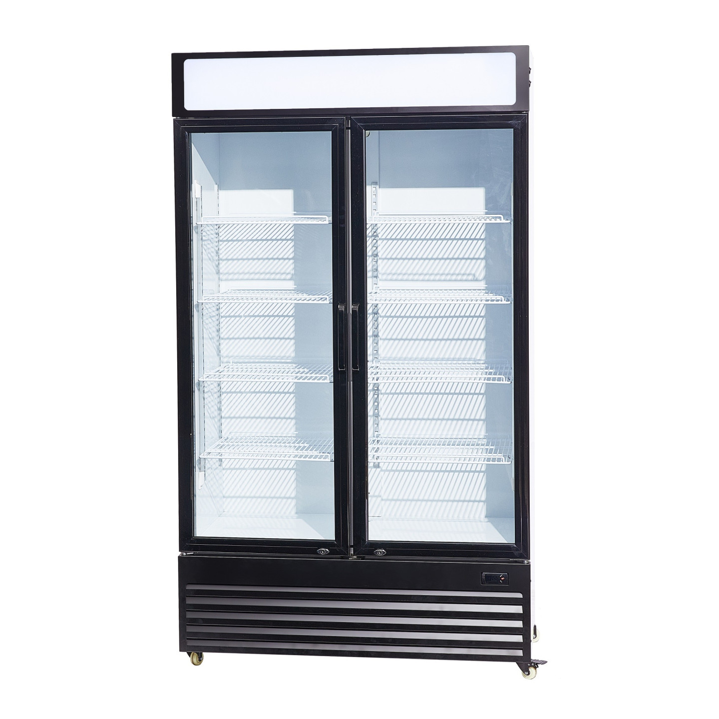 Réfrigérateur 2 Portes Vitrées Combisteel 7455.1390 - mondialchr.com