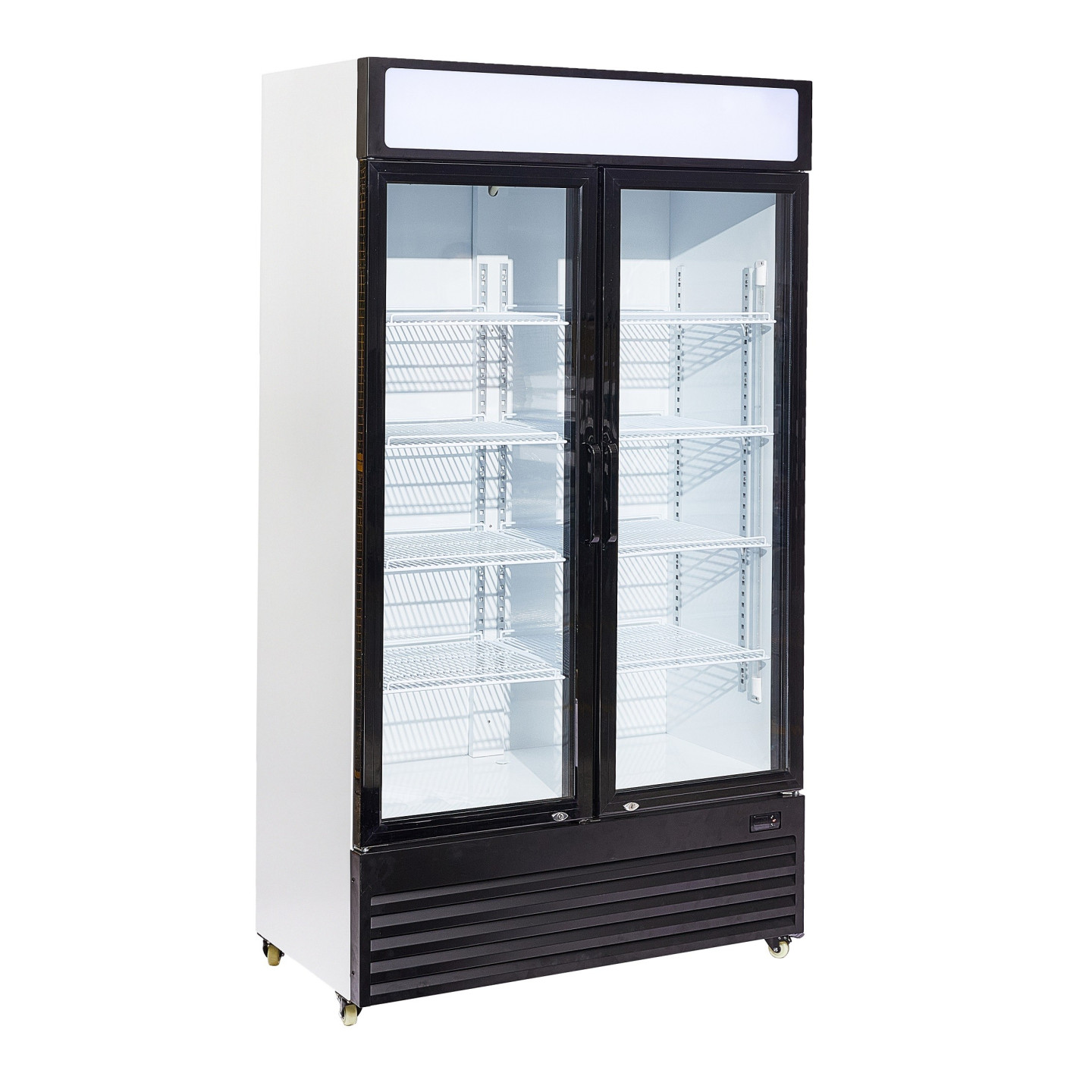 Réfrigérateur 2 Portes Vitrées Combisteel 7455.1390 - mondialchr.com
