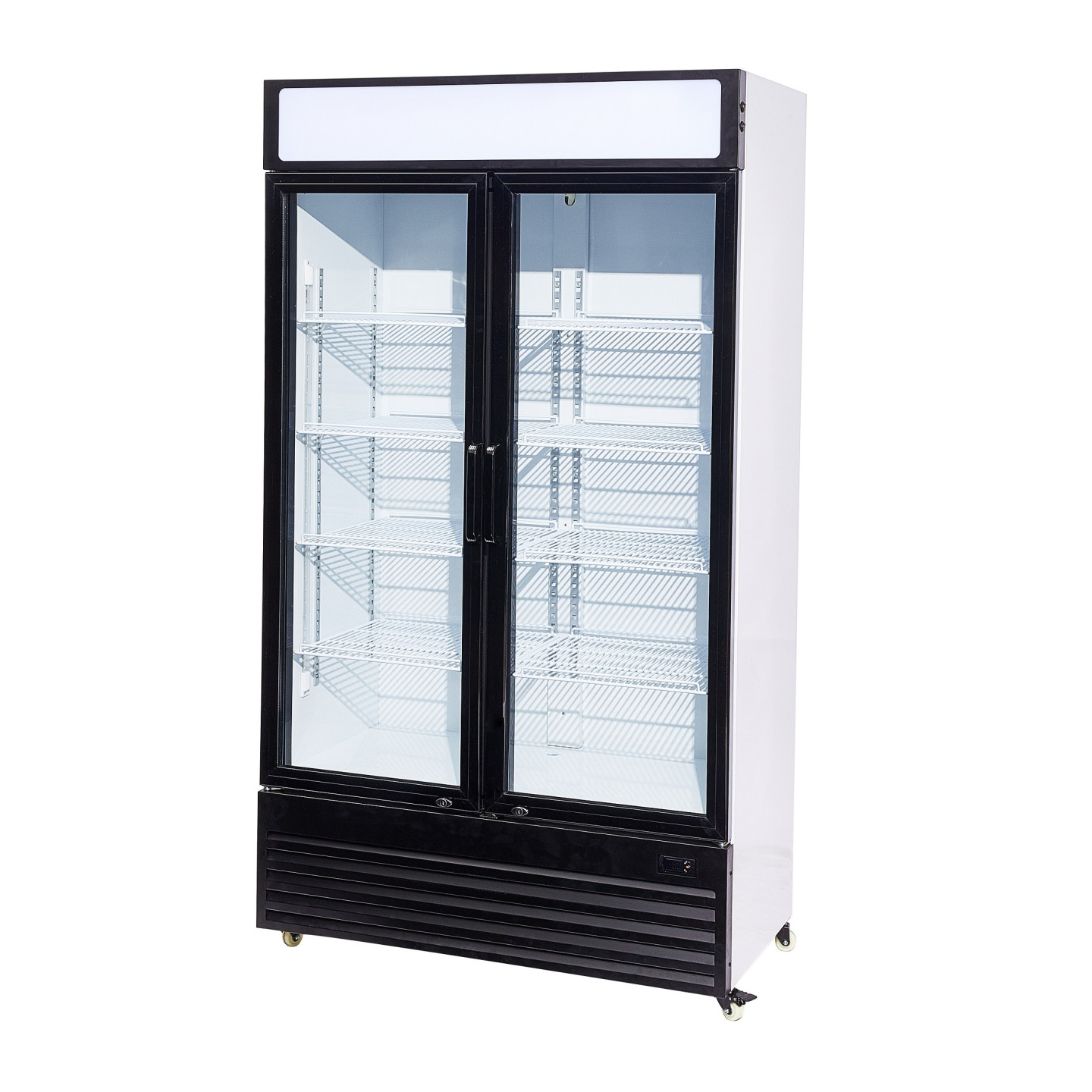 Réfrigérateur 2 Portes Vitrées Combisteel 7455.1390 - mondialchr.com