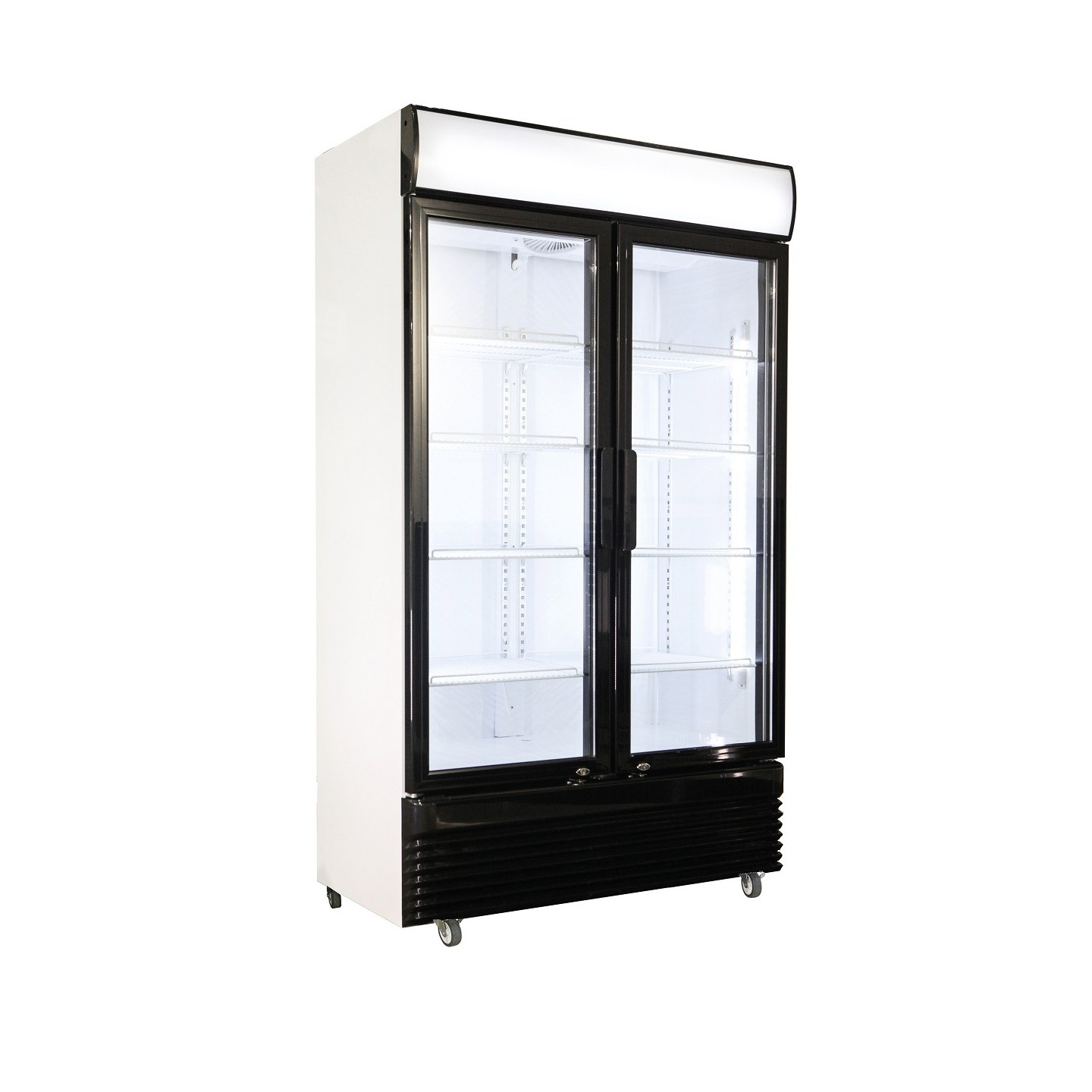 Réfrigérateur 2 Portes Vitrées Combisteel 7455.1392 - mondialchr.com