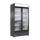 Réfrigérateur 2 Portes Vitrées Combisteel 7455.1394 - mondialchr.com