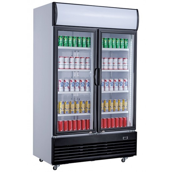Réfrigérateur 2 Portes en Verre Combisteel 7527.0100 - mondialchr.com