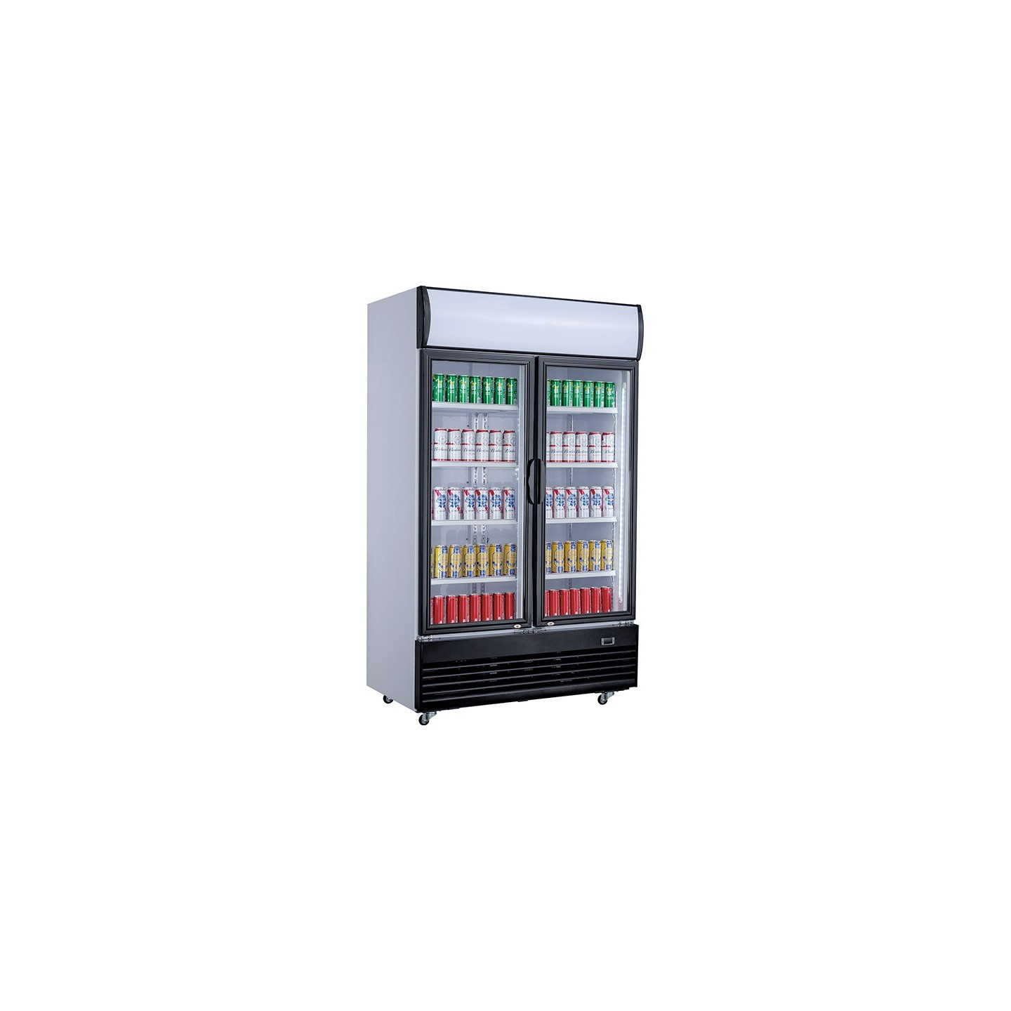 Réfrigérateur 2 Portes en Verre Combisteel 7527.0105 - mondialchr.com