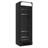 Congélateur 1 Porte en Verre Noir Combisteel 7464.0060 -mondialchr.com