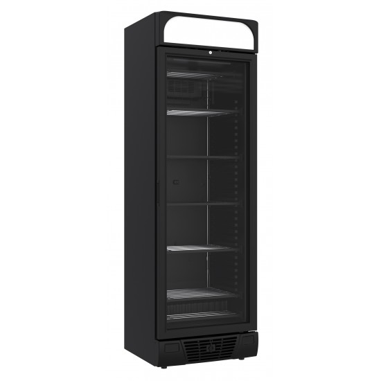 Congélateur 1 Porte en Verre Noir Combisteel 7464.0060 -mondialchr.com