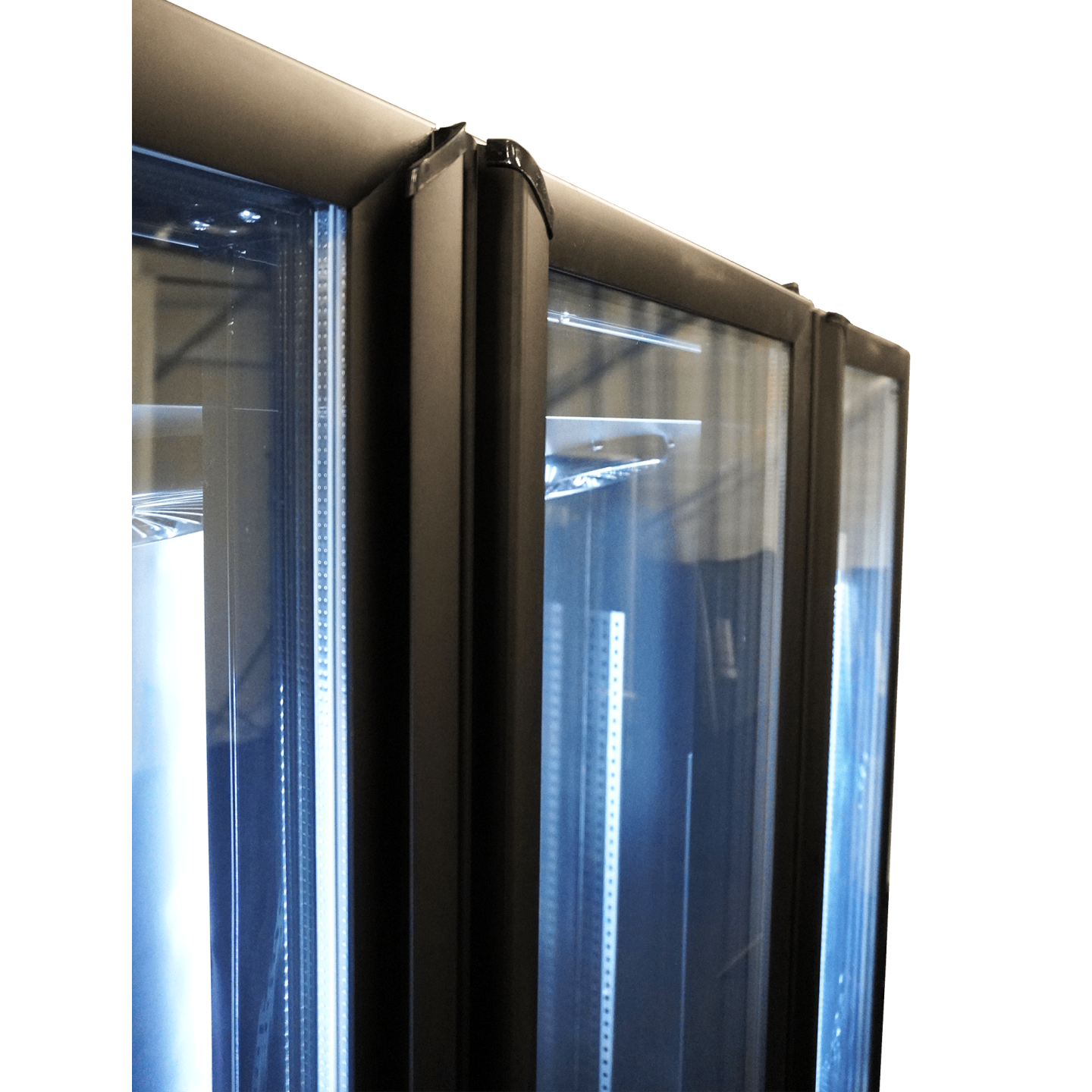Réfrigérateur 3 Portes Vitrées avec Porte Chauffante Combisteel 7455.1925 - mondialchr.com