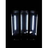 Réfrigérateur 3 Portes Vitrées avec Porte Chauffante Combisteel 7455.1925 - mondialchr.com