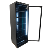 Réfrigérateur 1 porte vitrée noir Combisteel 7464.0094 -mondialchr.com
