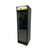 Réfrigérateur 1 porte vitrée noir Combisteel 7464.0090 -mondialchr.com
