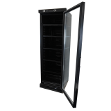 Réfrigérateur 1 porte vitrée noir Combisteel 7464.0094 -mondialchr.com