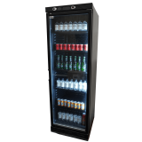 Réfrigérateur 1 porte vitrée noir Combisteel 7464.0094 -mondialchr.com
