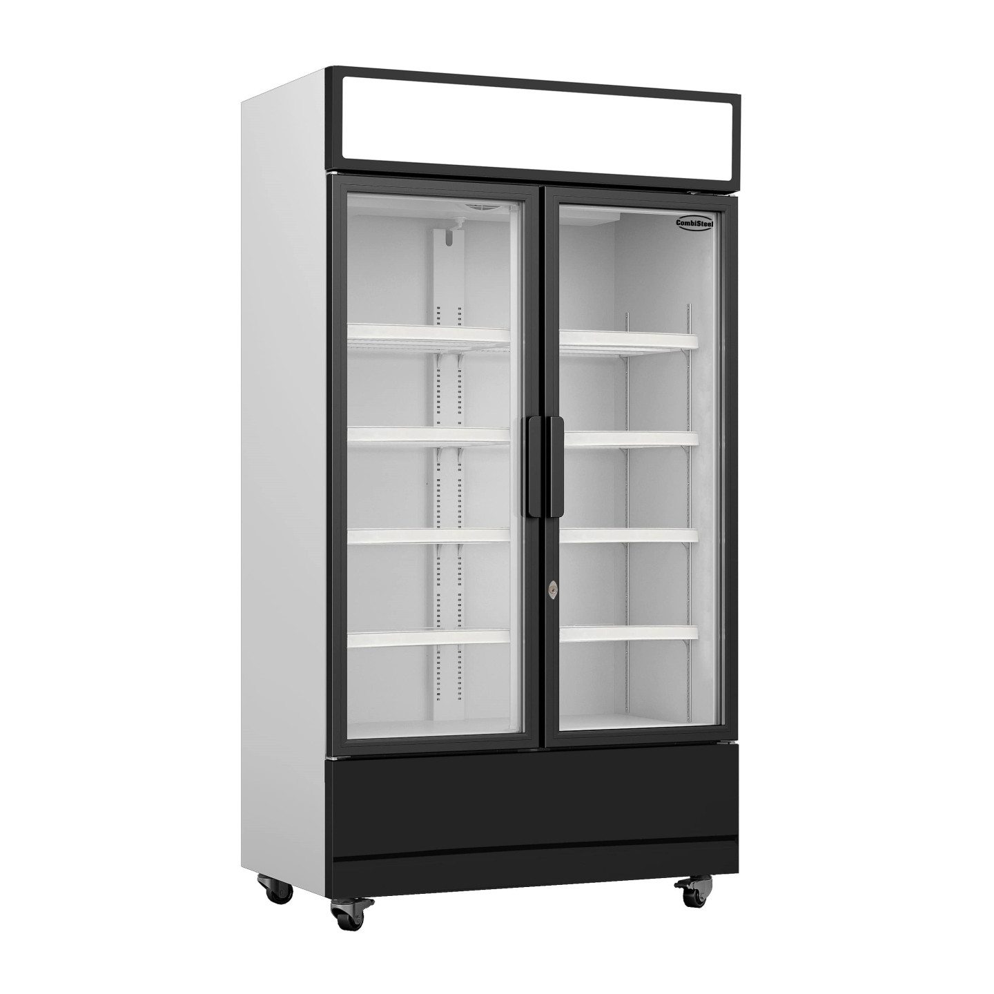 Réfrigérateur 2 portes en verre Combisteel 7455.2105 - mondialchr.com