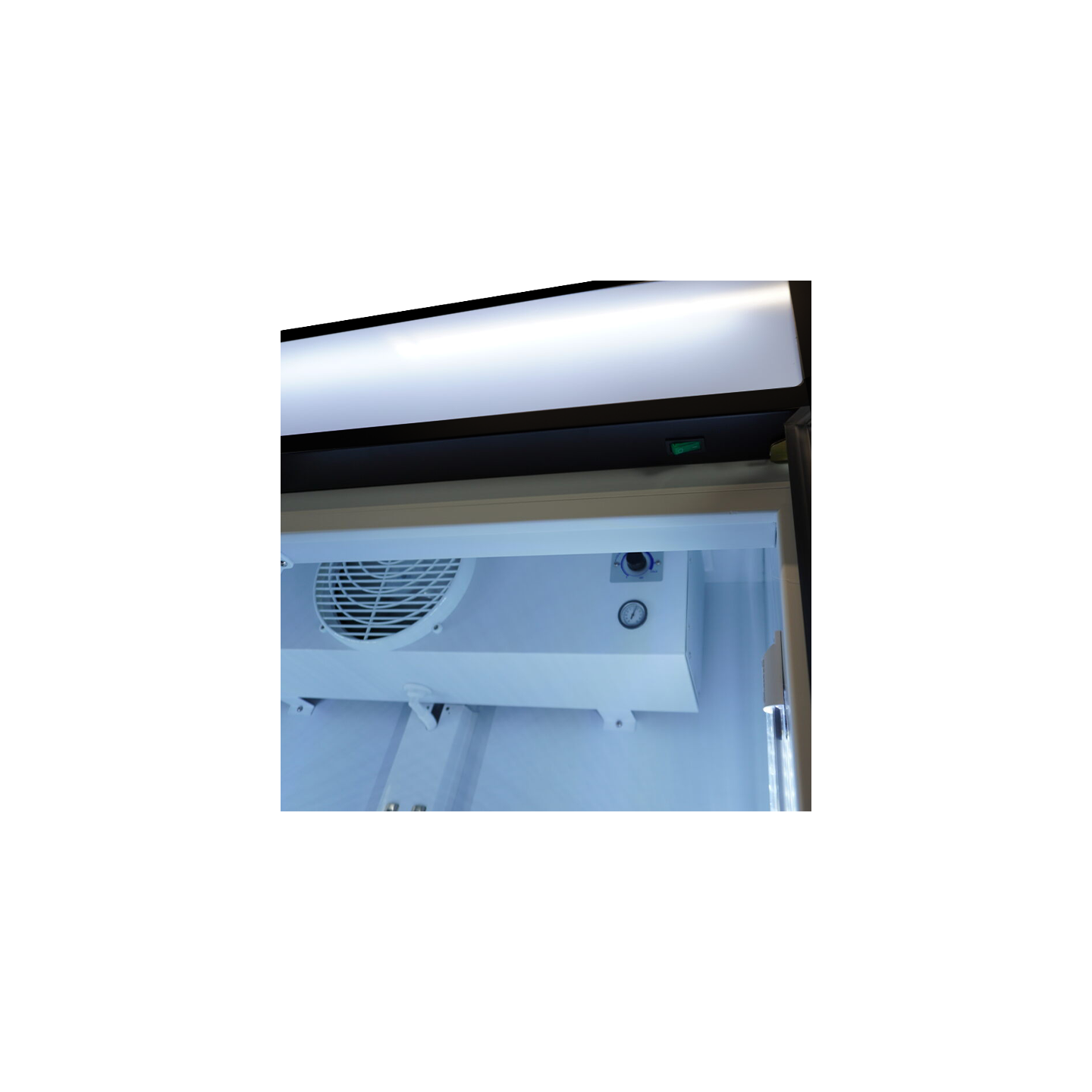 Réfrigérateur 2 portes en verre Combisteel 7455.2105 - mondialchr.com
