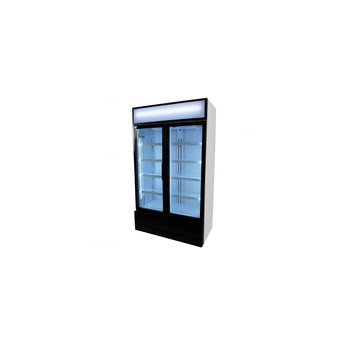 Réfrigérateur 2 portes en verre Combisteel 7455.2105 - mondialchr.com