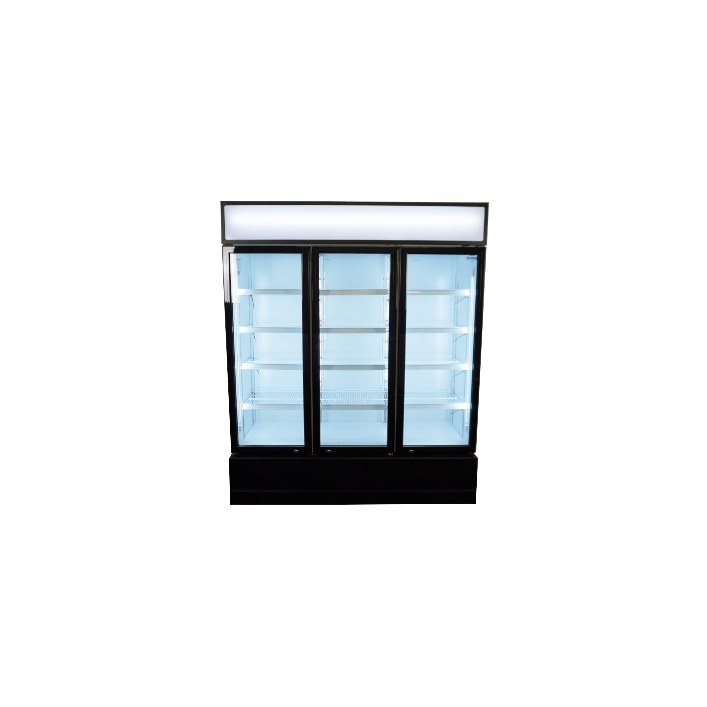 Réfrigérateur 3 portes en verre Combisteel 7455.2110 - mondialchr.com