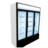 Réfrigérateur 3 portes en verre Combisteel 7455.2110 - mondialchr.com