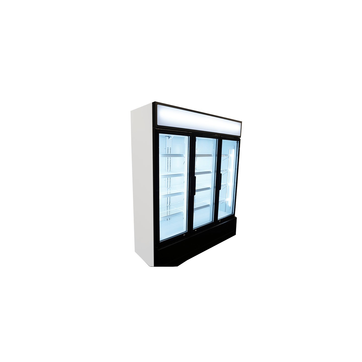 Réfrigérateur 3 portes en verre Combisteel 7455.2110 - mondialchr.com