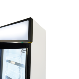 Réfrigérateur 3 portes en verre Combisteel 7455.2110 - mondialchr.com