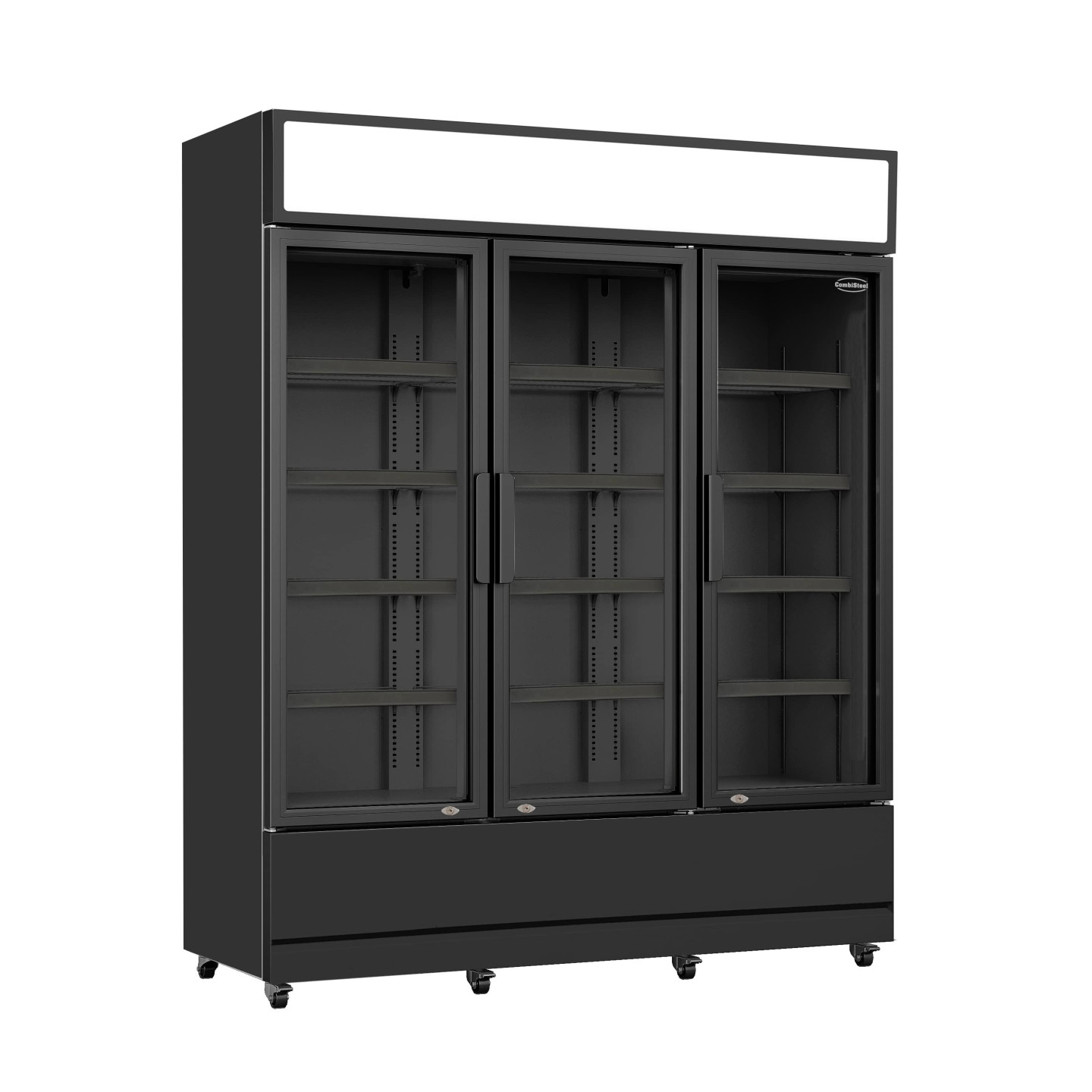 Réfrigérateur 3 portes en verre Combisteel 7455.2115 - mondialchr.com