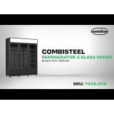 Réfrigérateur 3 portes en verre Combisteel 7455.2115 - mondialchr.com