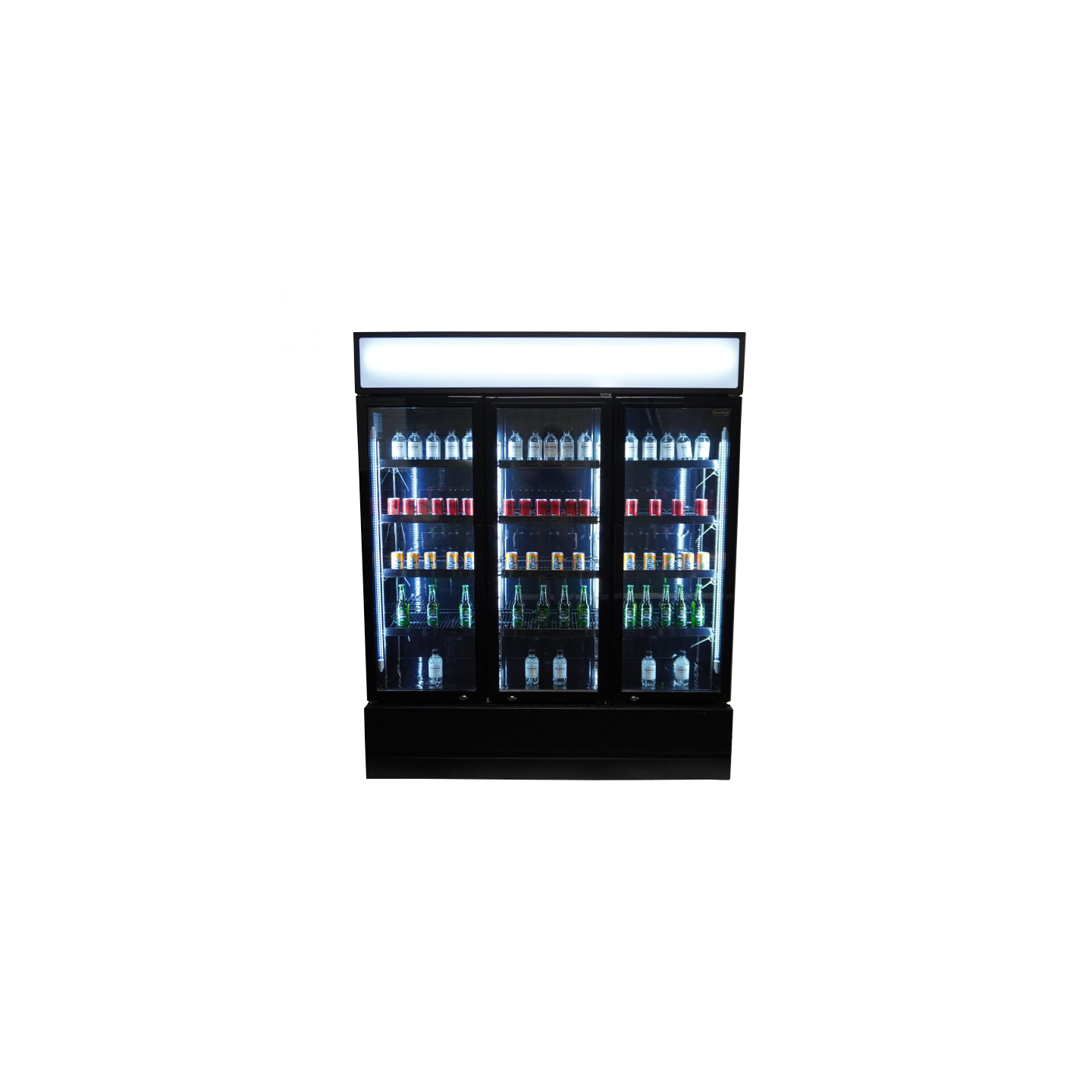 Réfrigérateur 3 portes en verre Combisteel 7455.2115 - mondialchr.com