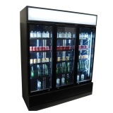 Réfrigérateur 3 portes en verre Combisteel 7455.2115 - mondialchr.com