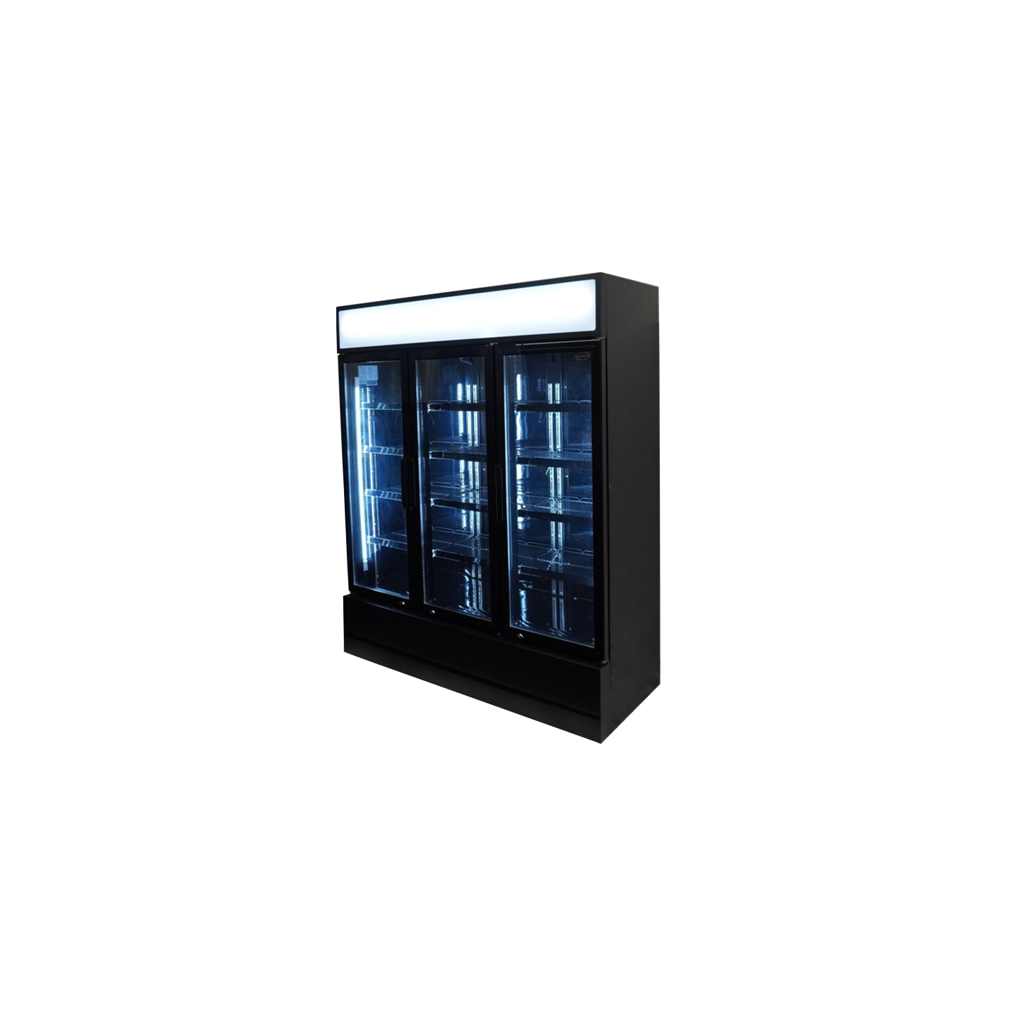 Réfrigérateur 3 portes en verre Combisteel 7455.2115 - mondialchr.com