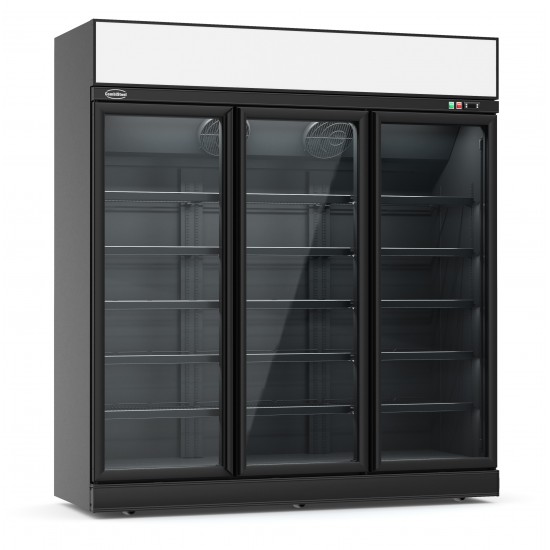Réfrigérateur 3 portes en verre Combisteel 7455.2415 - mondialchr.com