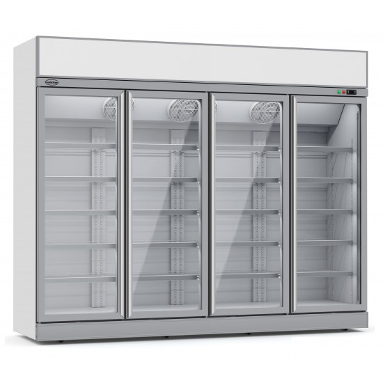 Réfrigérateur 4 portes en verre Combisteel 7455.2416 - mondialchr.com