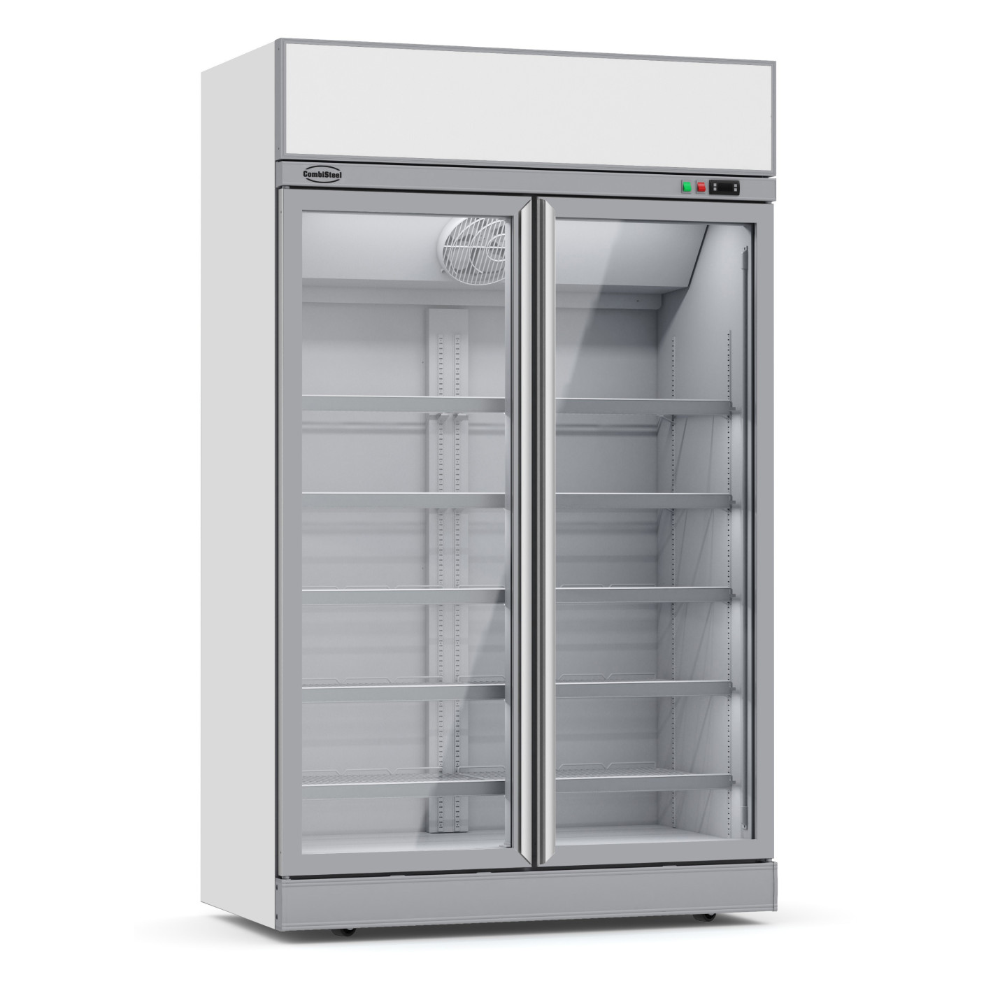 Réfrigérateur 2 portes en verre Combisteel 7455.2400 - mondialchr.com