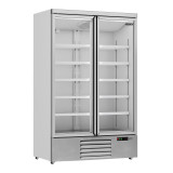 Réfrigérateur 2 portes en verre Combisteel 7455.2200 - mondialchr.com