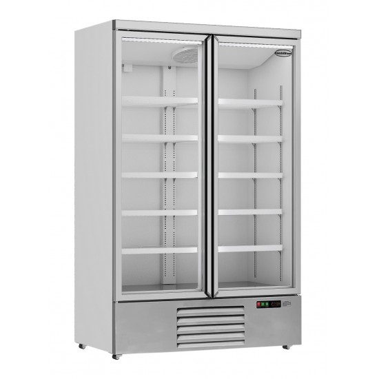 Réfrigérateur 2 portes en verre Combisteel 7455.2200 - mondialchr.com