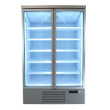 Réfrigérateur 2 portes en verre Combisteel 7455.2200 - mondialchr.com