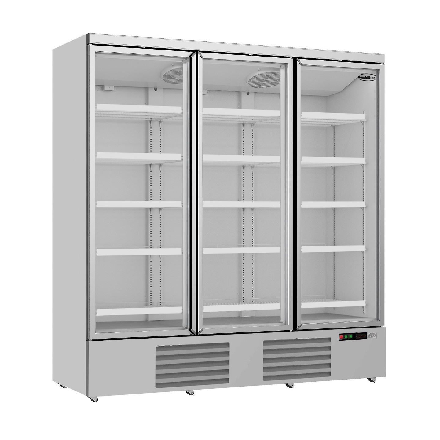 Réfrigérateur 3 portes en verre Combisteel 7455.2205 - mondialchr.com